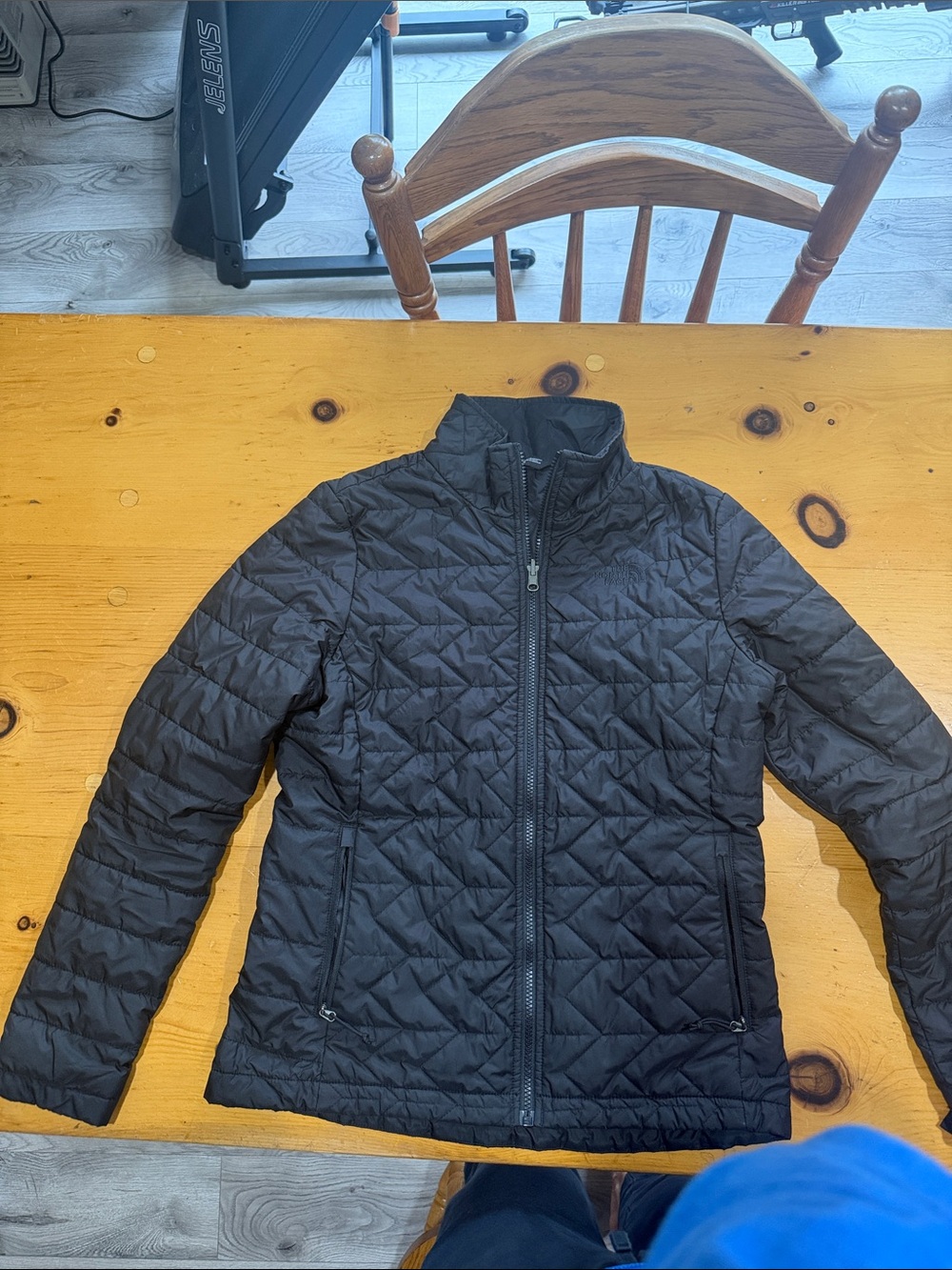 The North Face Black Quilted woman’s Puffer Jacket